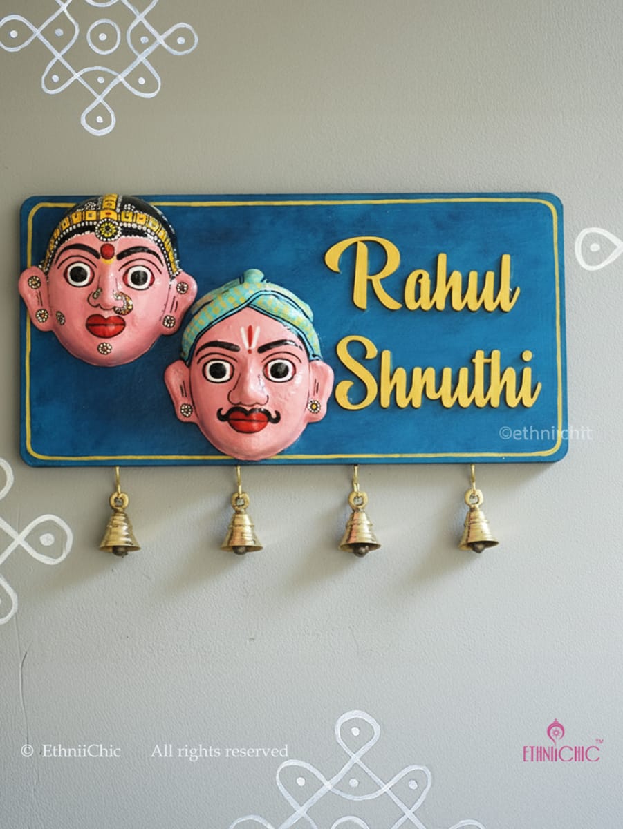Cheriyal mask Name board