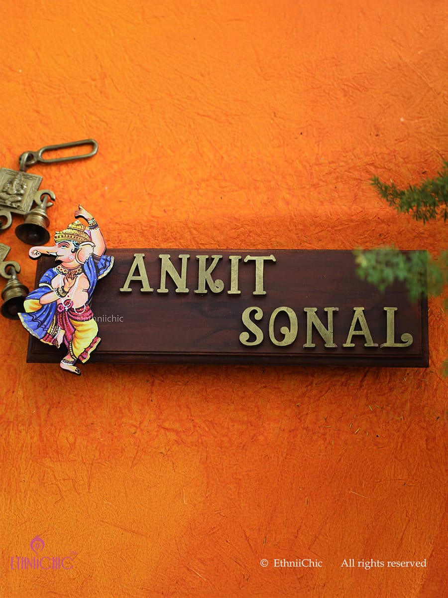 Ganesha 4 Name board