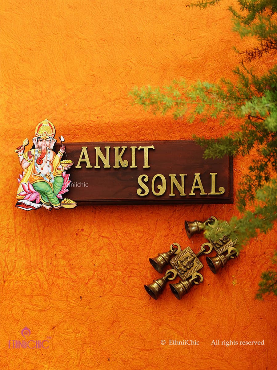 Ganesha 3 Name board