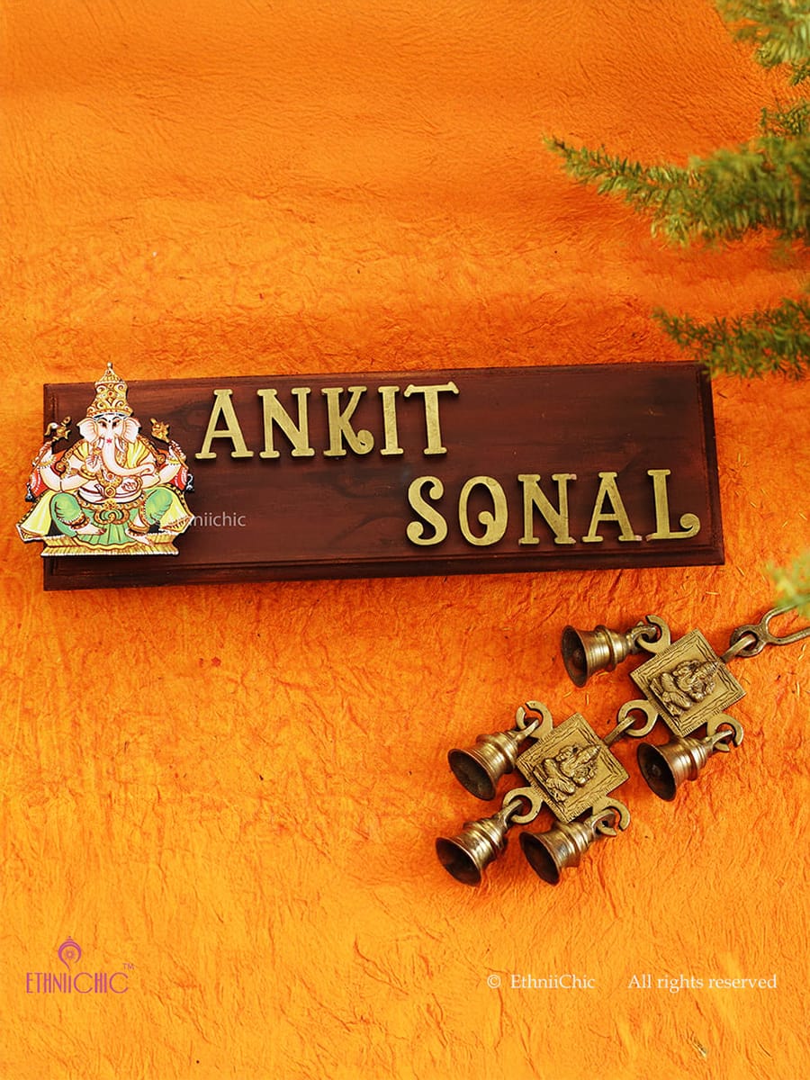 Ganesha 4 Name board
