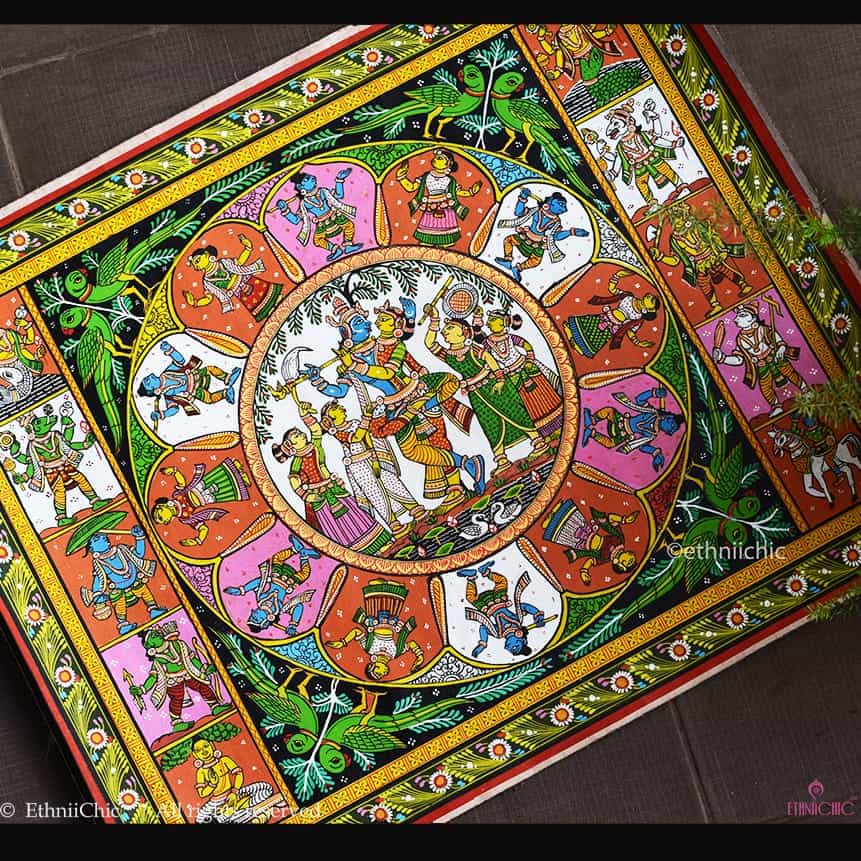 Two States, One Soul: The Distinct Beauty of Odisha and Bengal Pattachitra