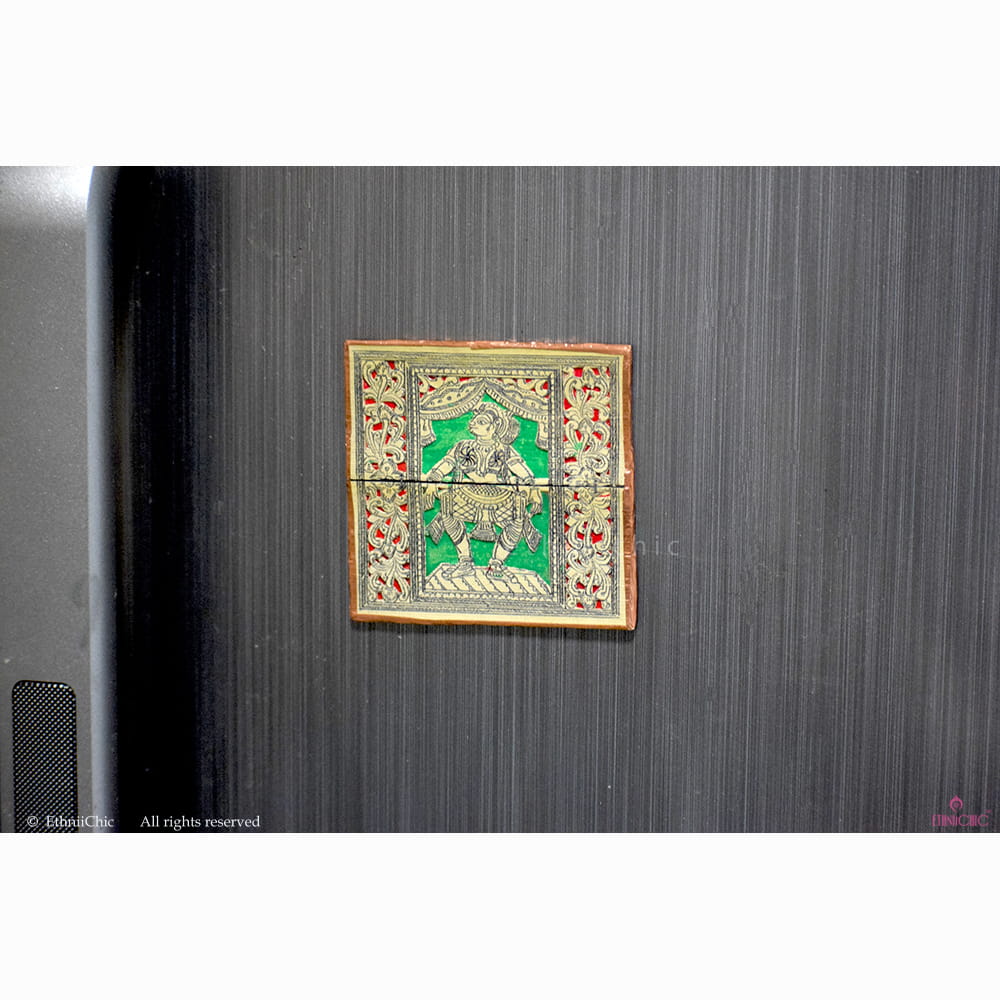 Pattachitra Dancer Fridge Magnet image 1