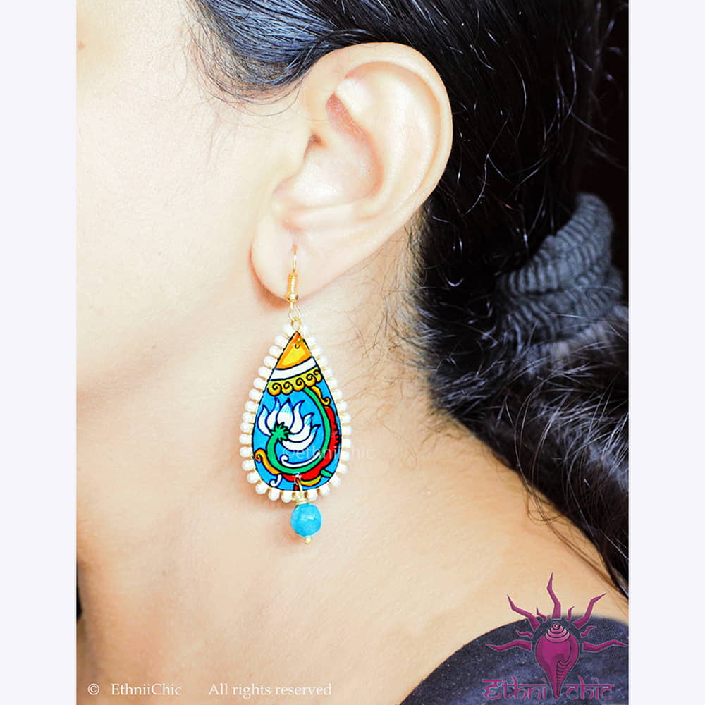 Hand painted earrings - 15 image 1
