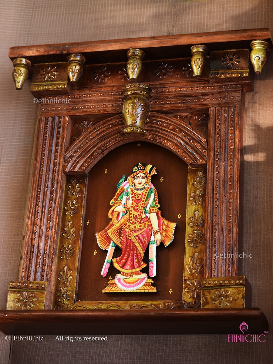 Wall Mounting Devi Jharoka Frame