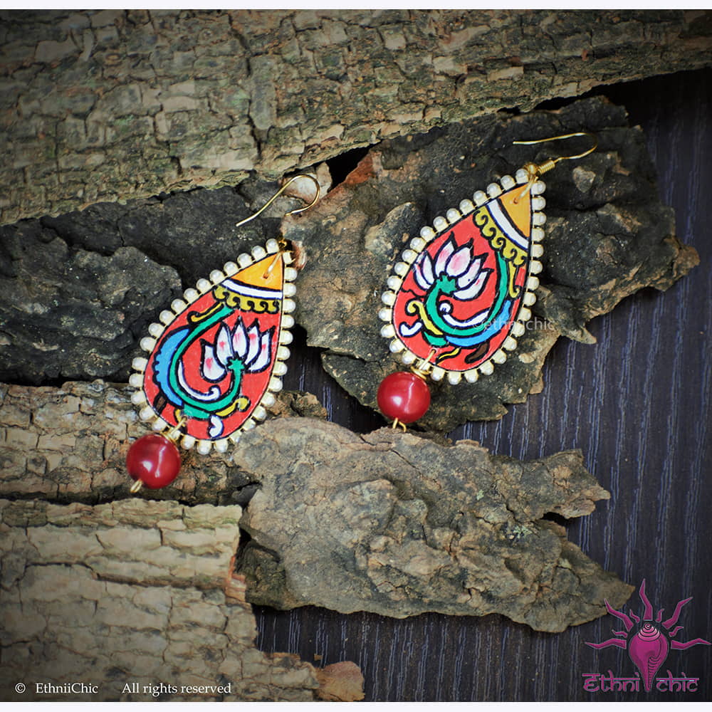 Hand painted earrings - 14 image 0