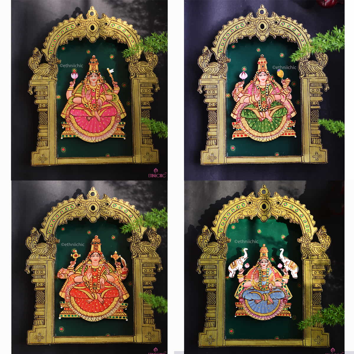 Wall Mounting Frames of Ashtalakshmi - Set of 8 image 1