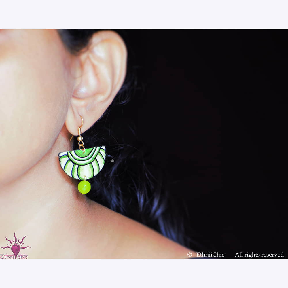 Hand painted earrings - 9 image 0