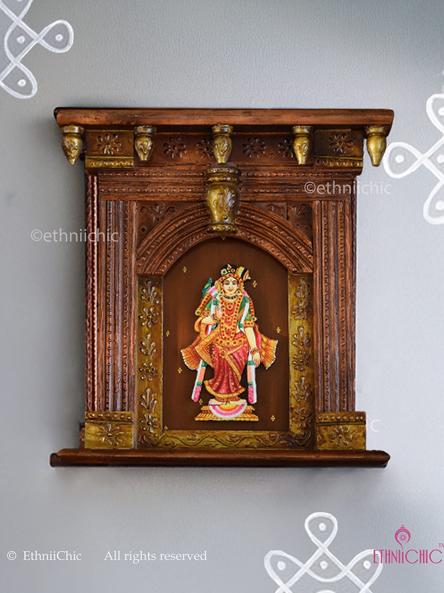 Wall Mounting Devi Jharoka Frame