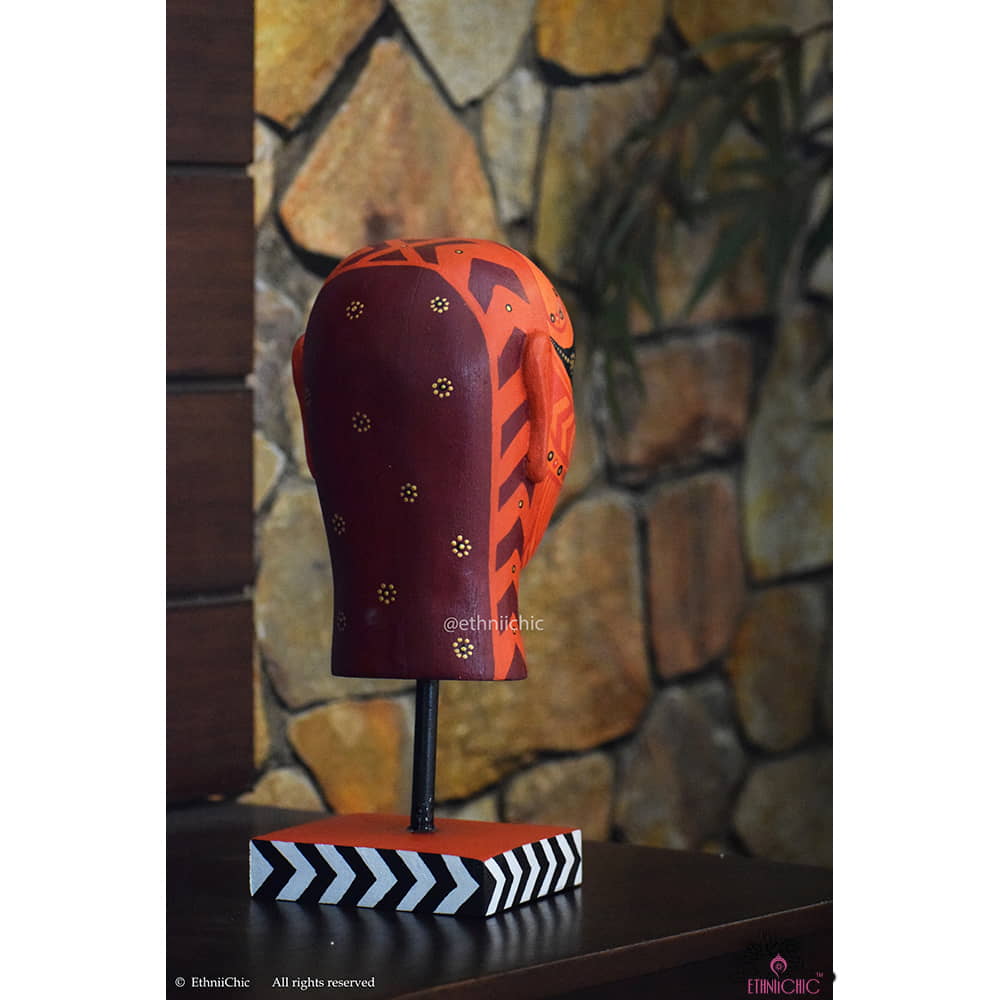 Theyyam Head with stand 3 image 2