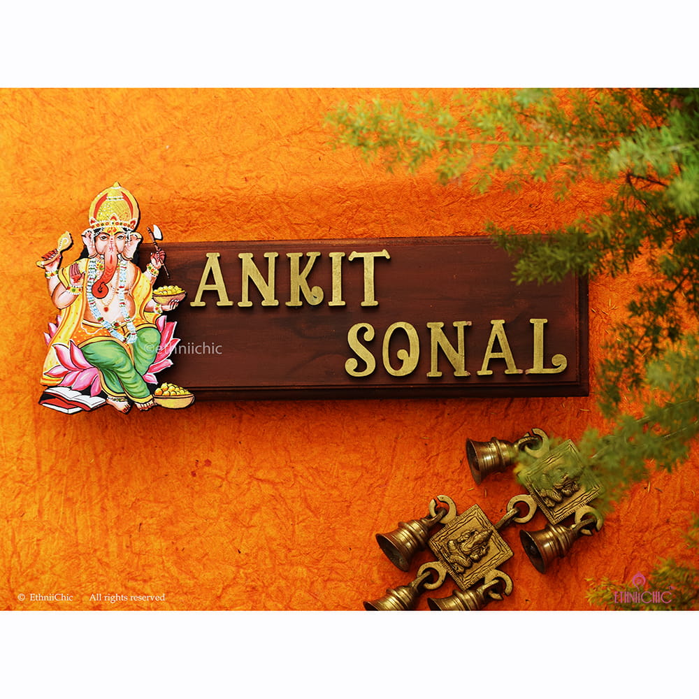 Ganesha 3 Name board image 1