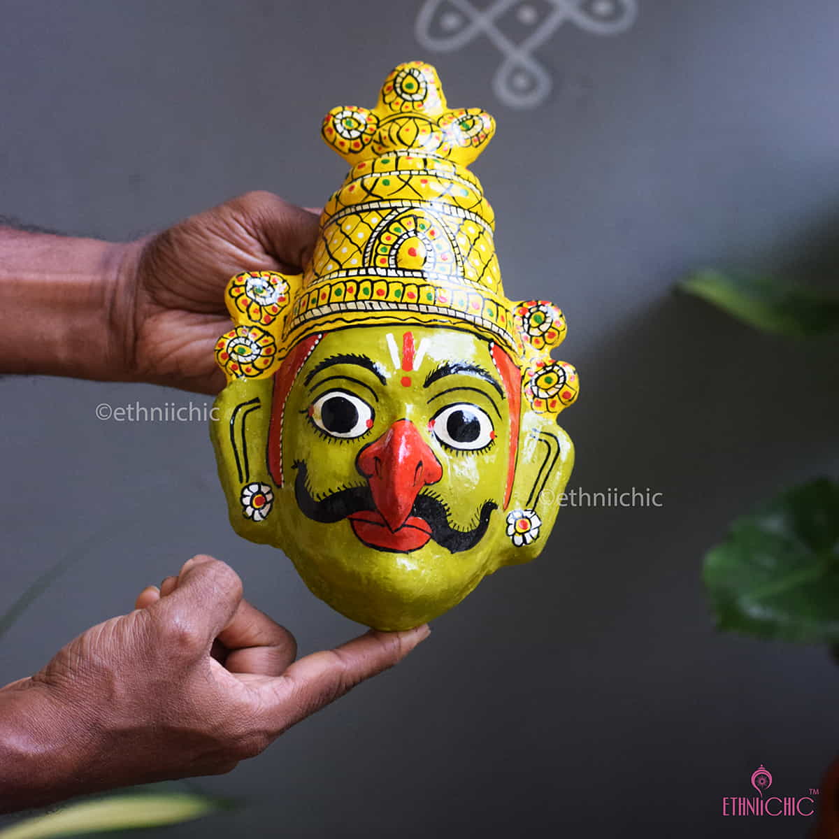 Jatayu Cheriyal Mask - 9" image 0