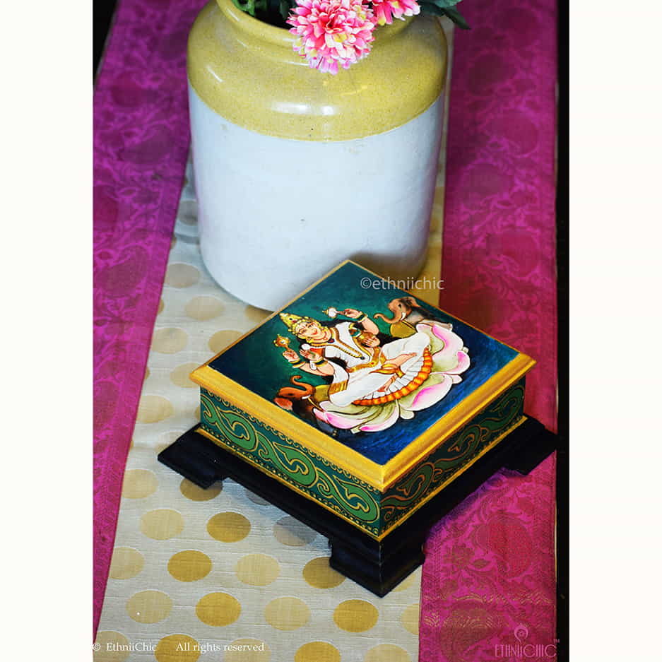 Multipurpose Box Square - Gajalakshmi image 2