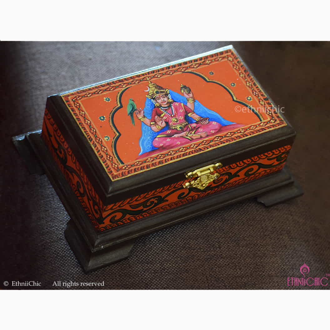 Multipurpose Box Orange - Sharadhambal image 1