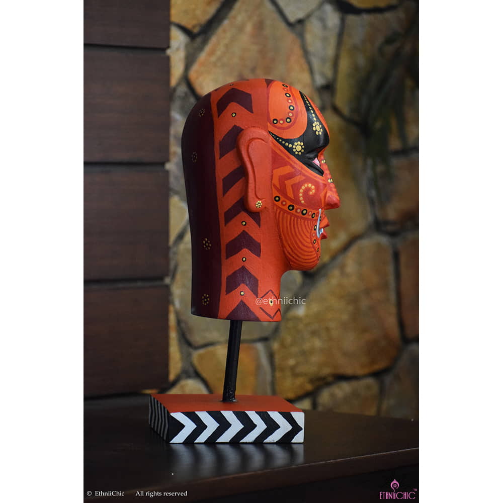 Theyyam Head with stand 3 image 1