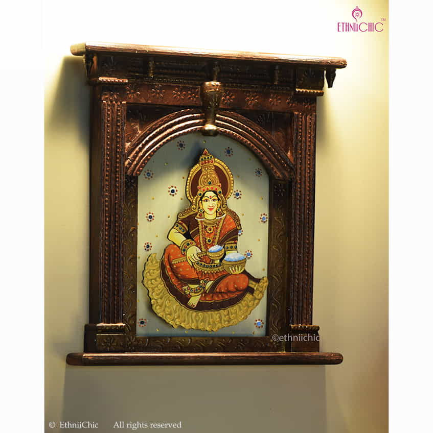 Wall Mounting Annapoorneshwari Jharoka Frame image 0