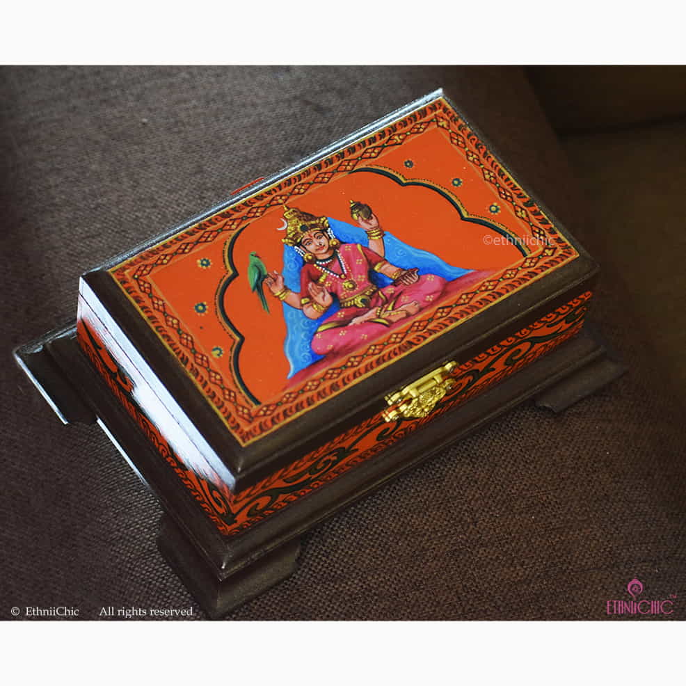 Multipurpose Box Orange - Sharadhambal image 2