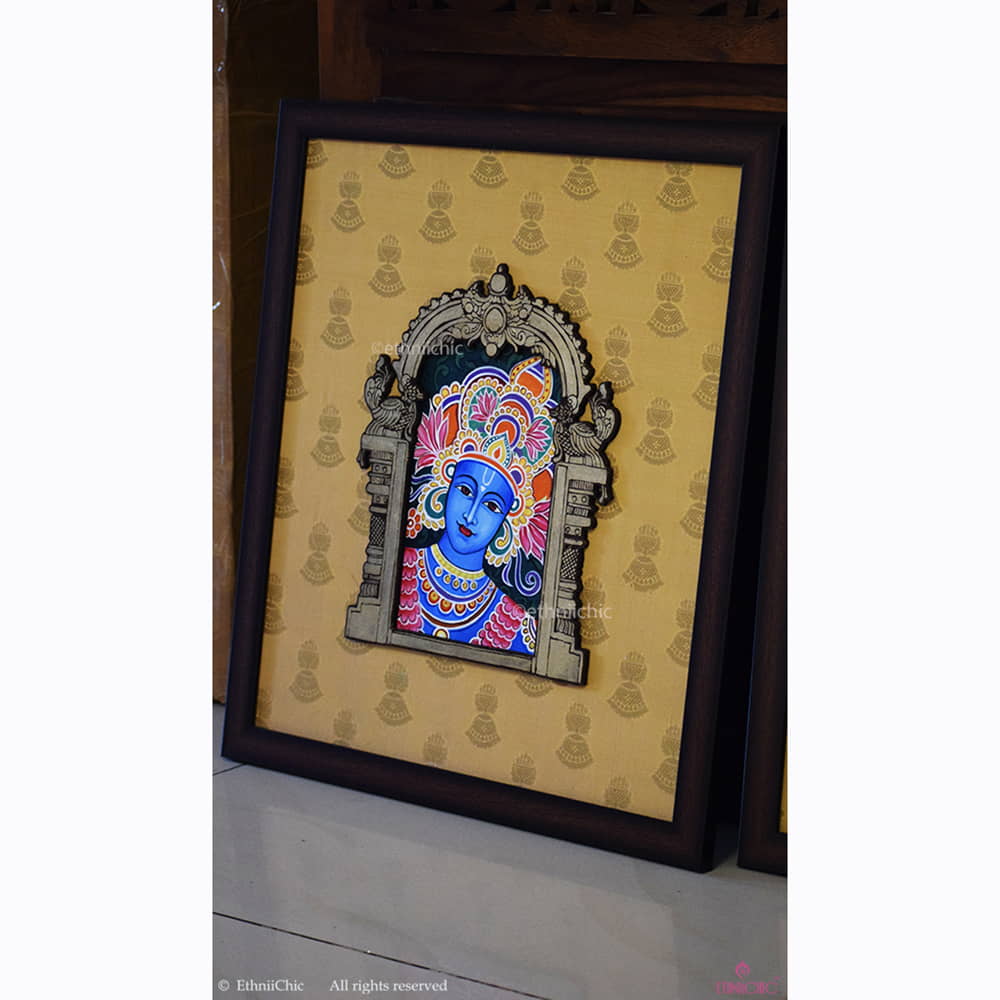 Wall Mounting Krishna Prabhavali Frame image 1