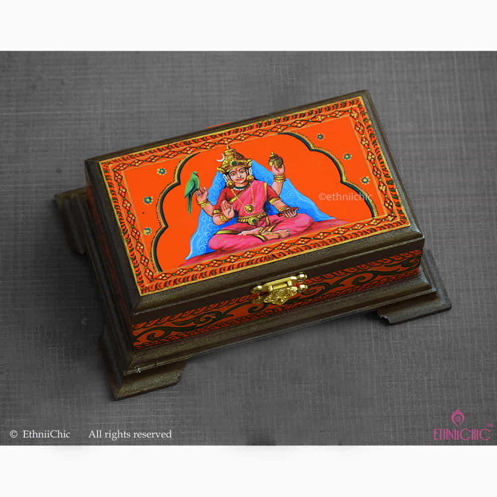 Multipurpose Box Orange - Sharadhambal image 0