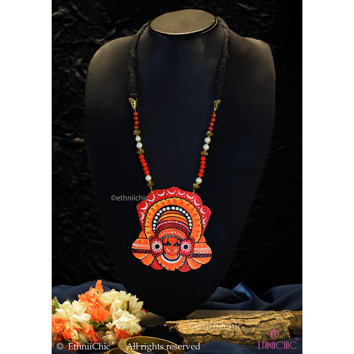 Handpainted Theyyam Neckpiece