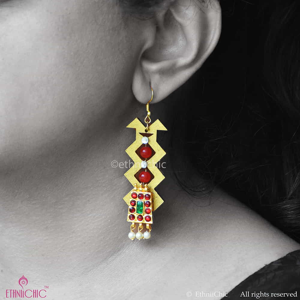 Kemp earrings - Design 9 image 1