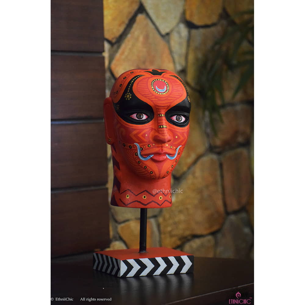 Theyyam Head with stand 3 image 3