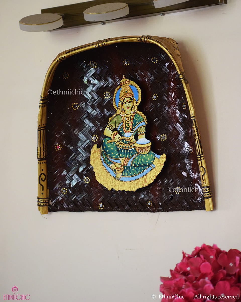 Wall Mounting Kulo with Annapoorneshwari Devi - Brown