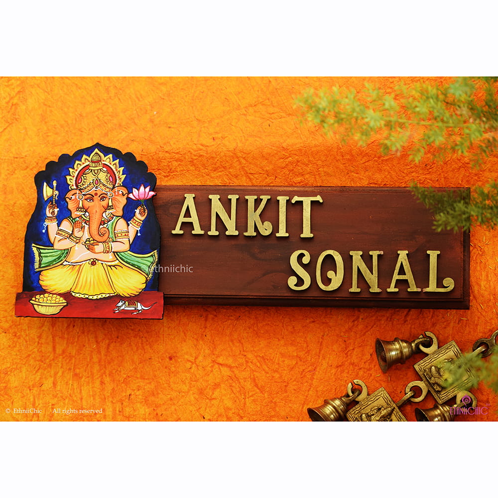 Ganesha 2 Name board image 2
