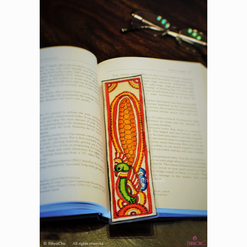 Hand painted laminated Book mark 13 image 0
