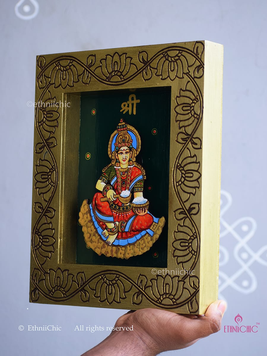 Wall Mounting Rectangular Frame of Annapoorni Devi