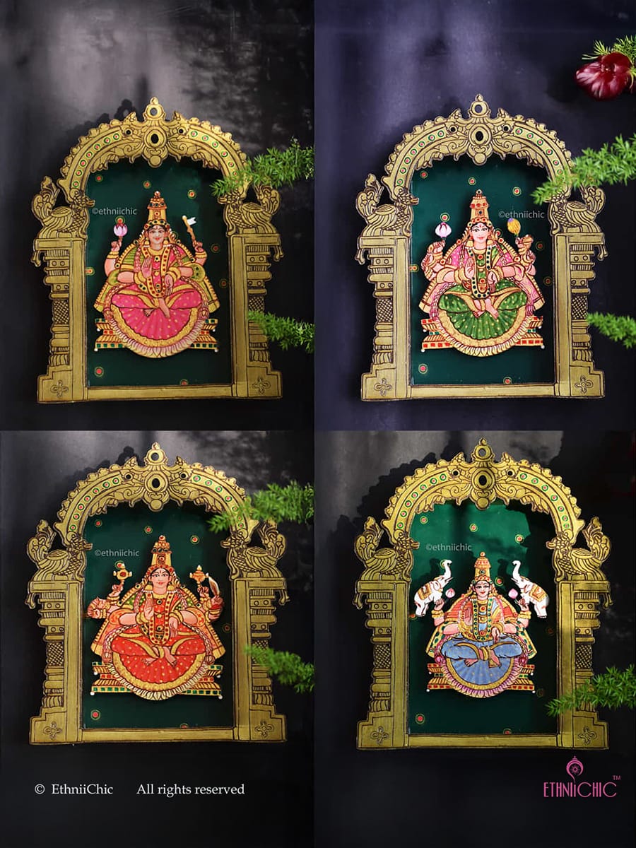 Wall Mounting Frames of Ashtalakshmi - Set of 8