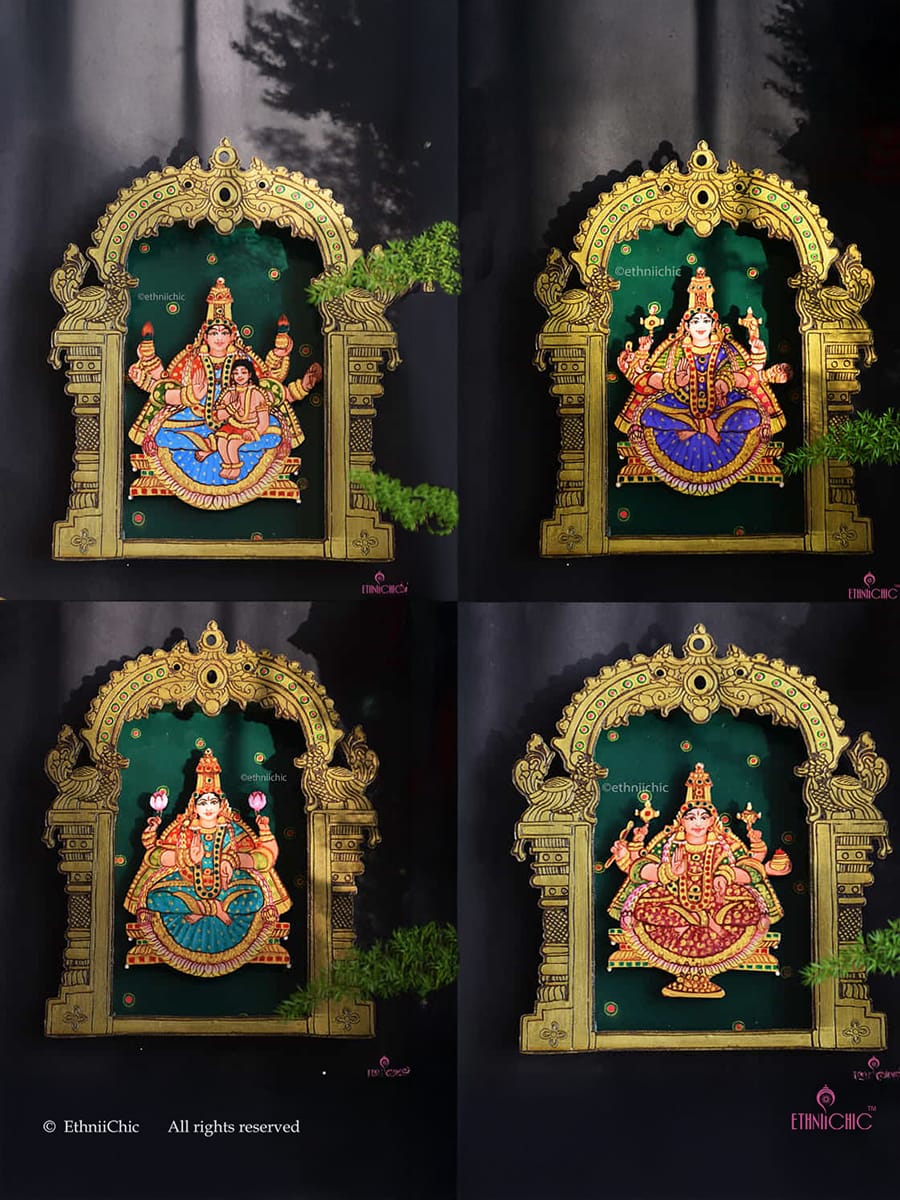 Wall Mounting Frames of Ashtalakshmi - Set of 8