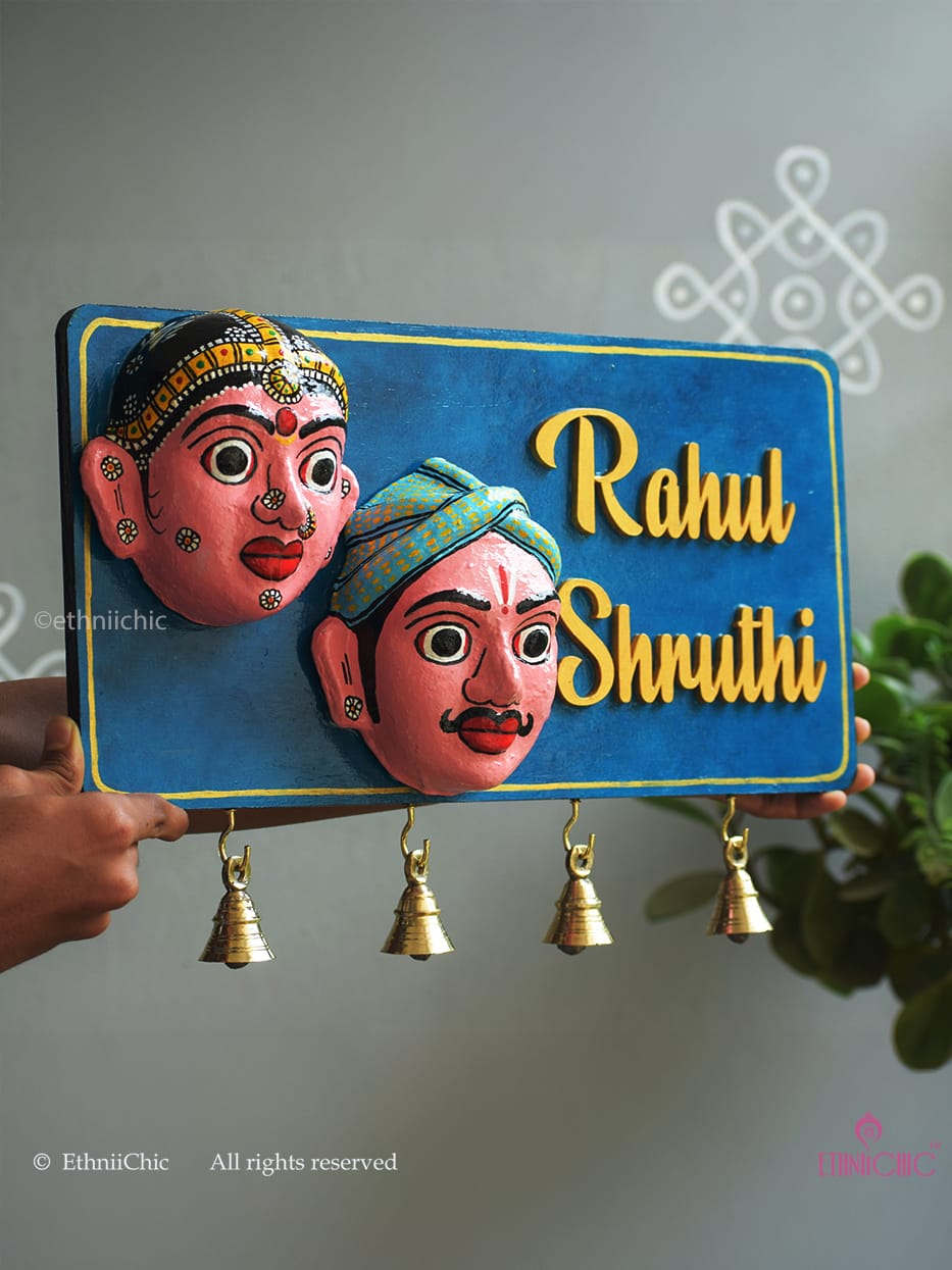 Cheriyal mask Name board