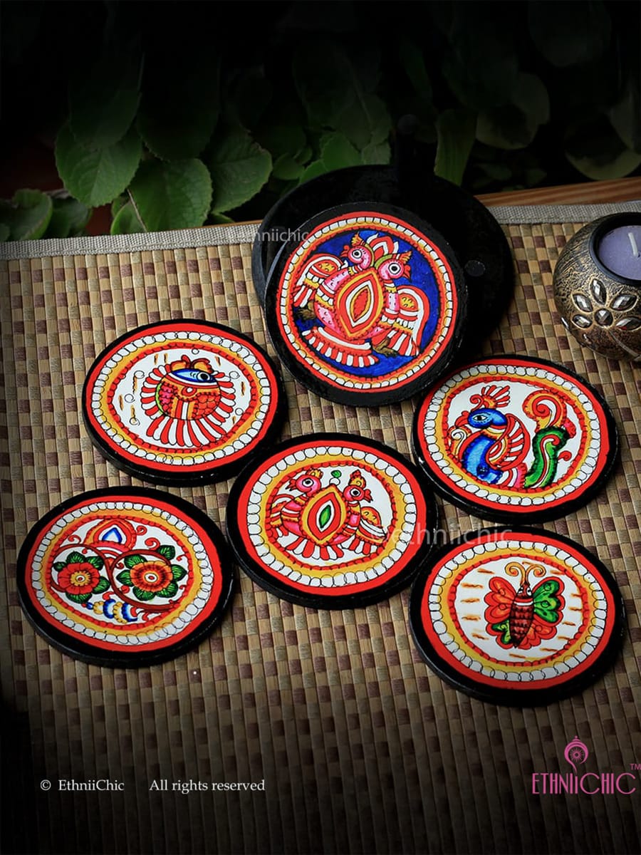 Coasters - Round - Tholu Designs