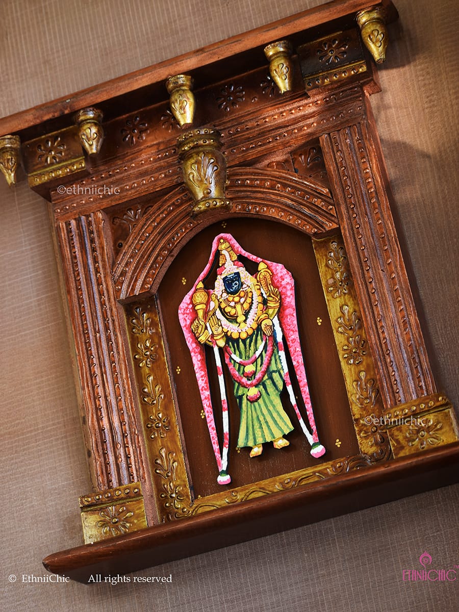 Wall Mounting Vadivudai Amman Jharoka Frame