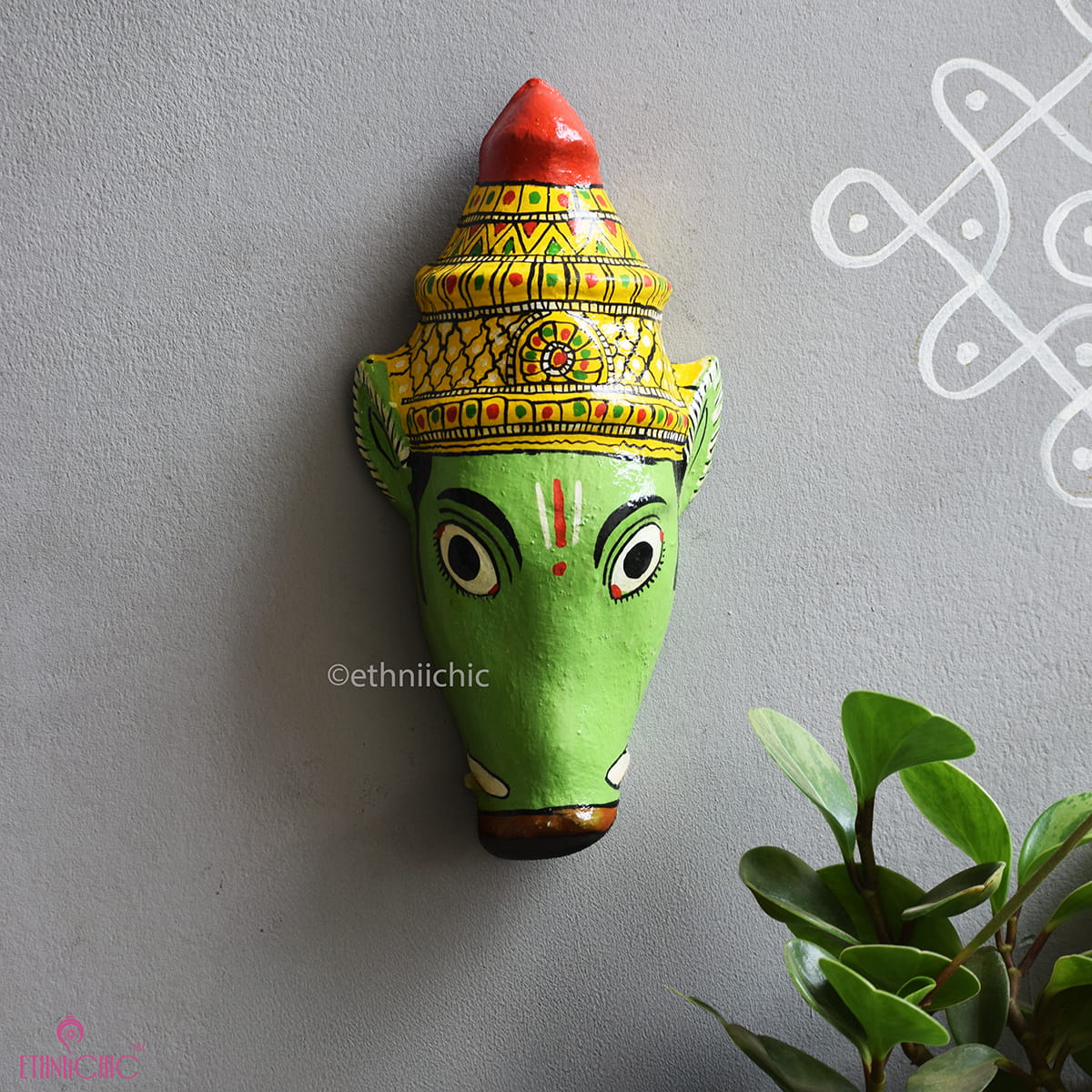Varaha Cheriyal Mask - 7"