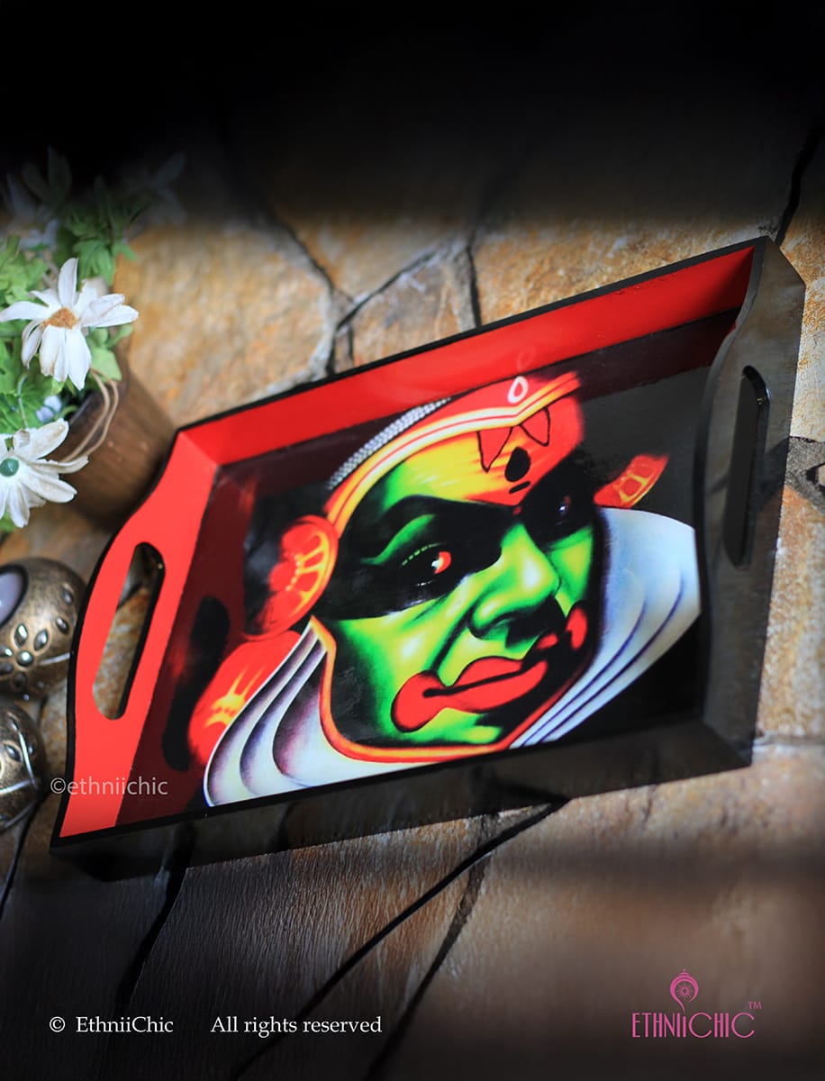 Large Tray - Kathakali