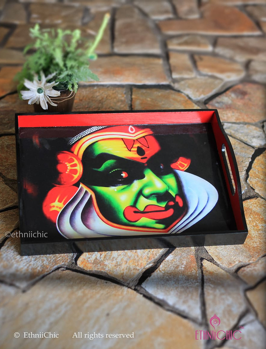 Large Tray - Kathakali