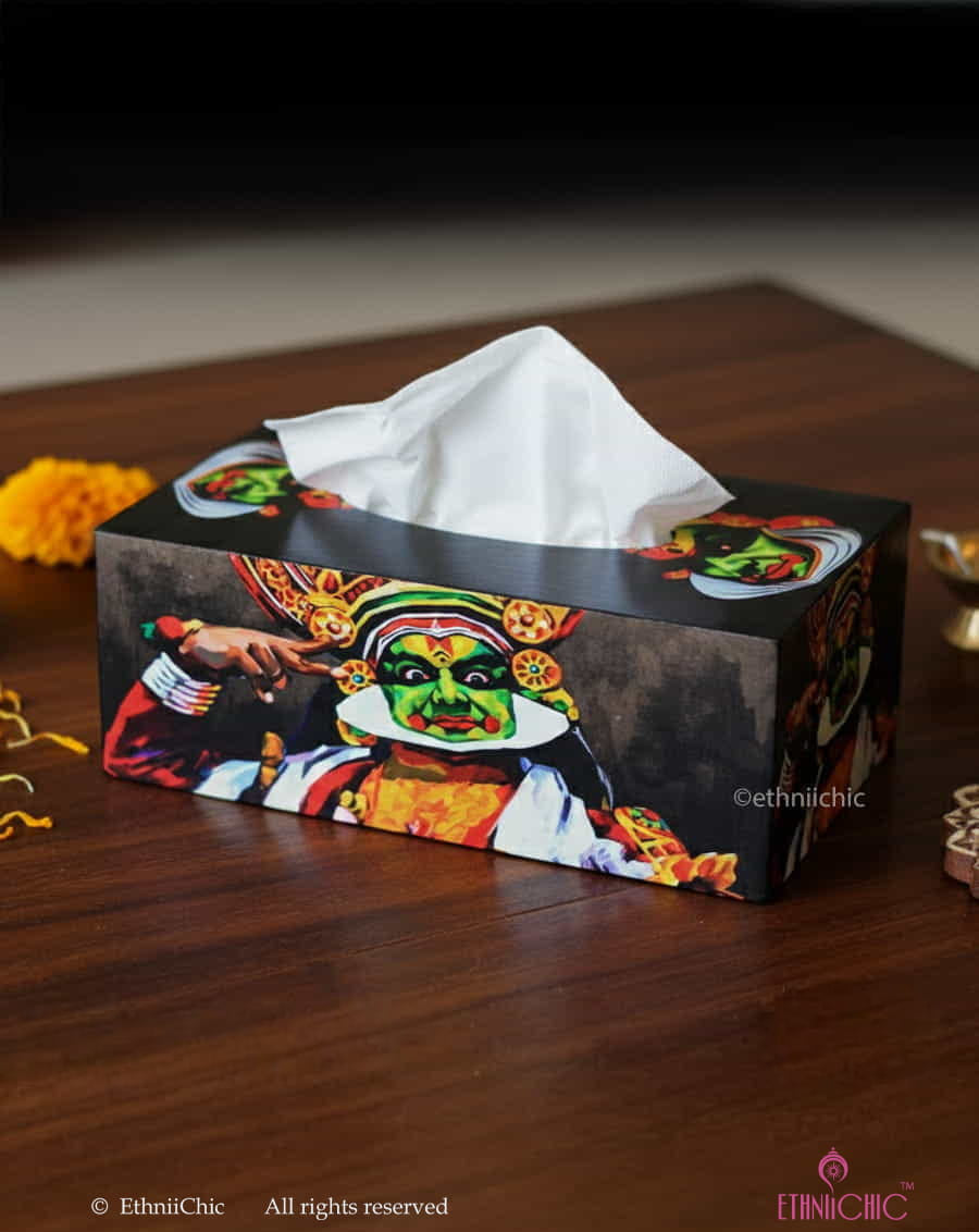 Tissue Box - Kathakali