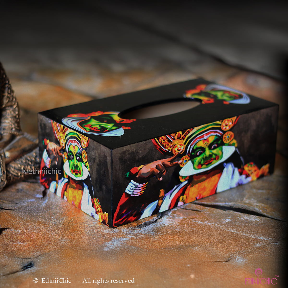 Tissue Box - Kathakali