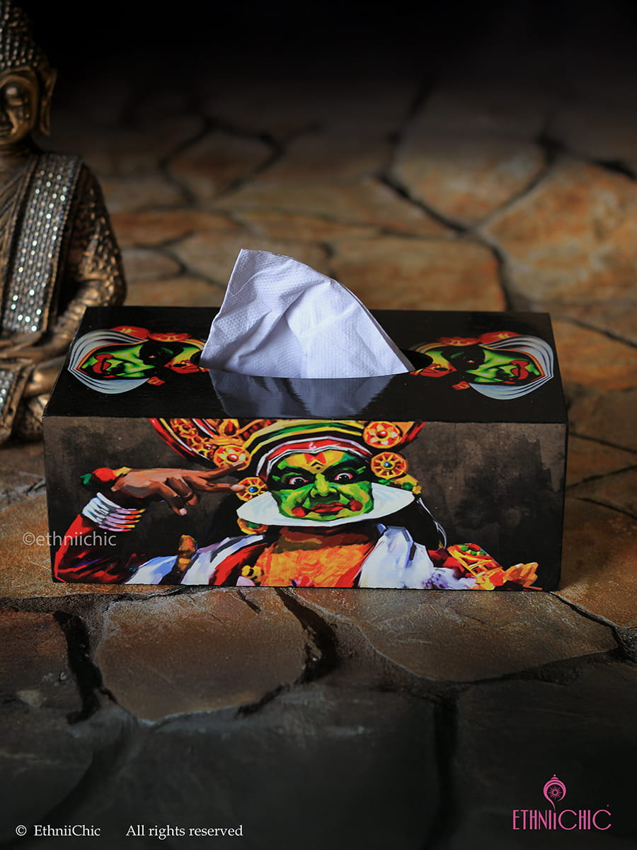Tissue Box - Kathakali