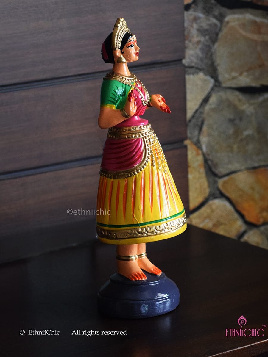 Dancing Thanjavur Doll - Yellow