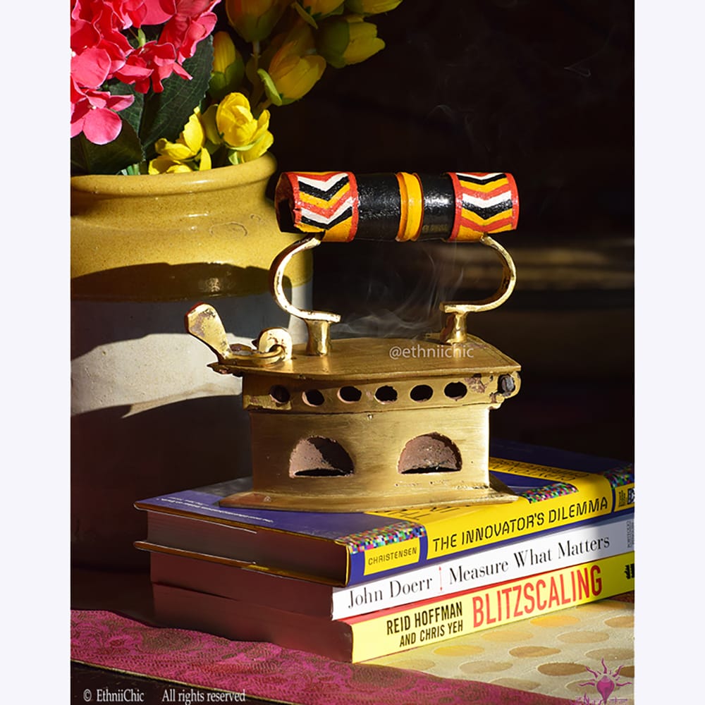 Brass Iron Box Decor 1 image 0