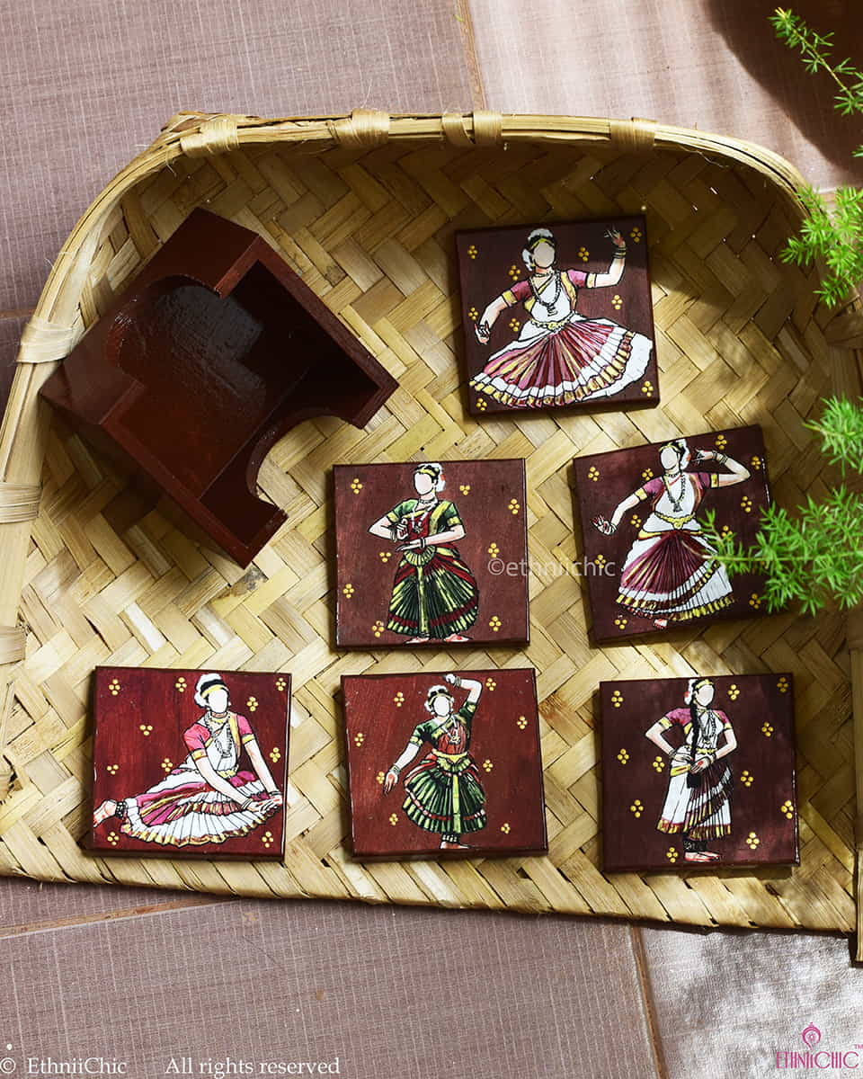 Coasters - Bharathanatyum Poses image 0