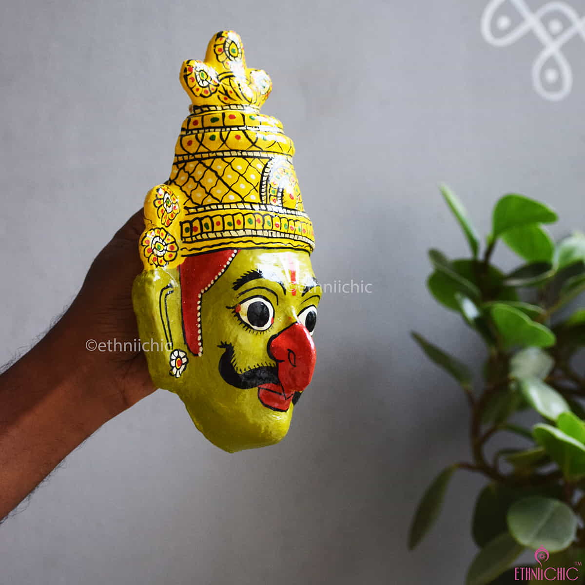 Jatayu Cheriyal Mask - 9" image 1