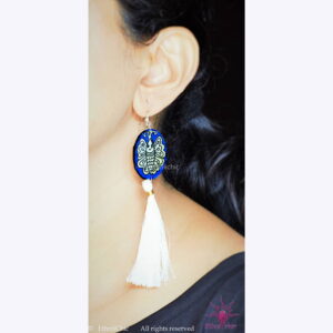 Hand painted earrings - 13
