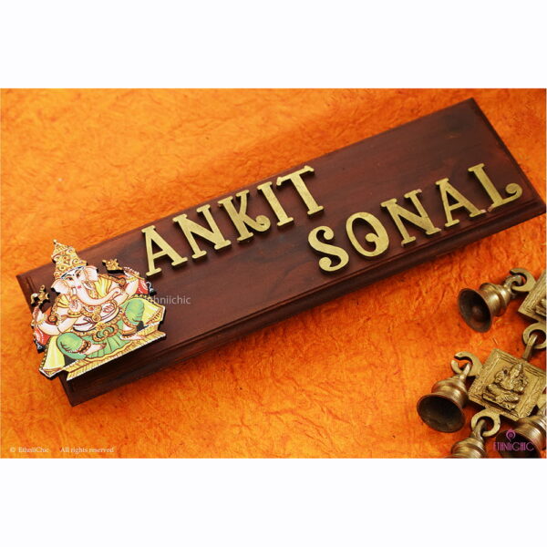 Ganesha 4 Name board