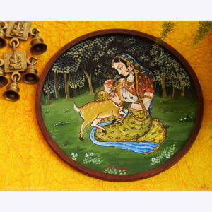 Wall Plate Art Decor Radha