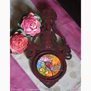 Wooden Aranmula Wall Frame - Vishnu Hands